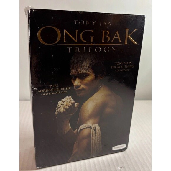 Tony Jaa ONG BAK  Trilogy DVD Set New Sealed | Martial Arts Action Movies - Picture 1 of 6